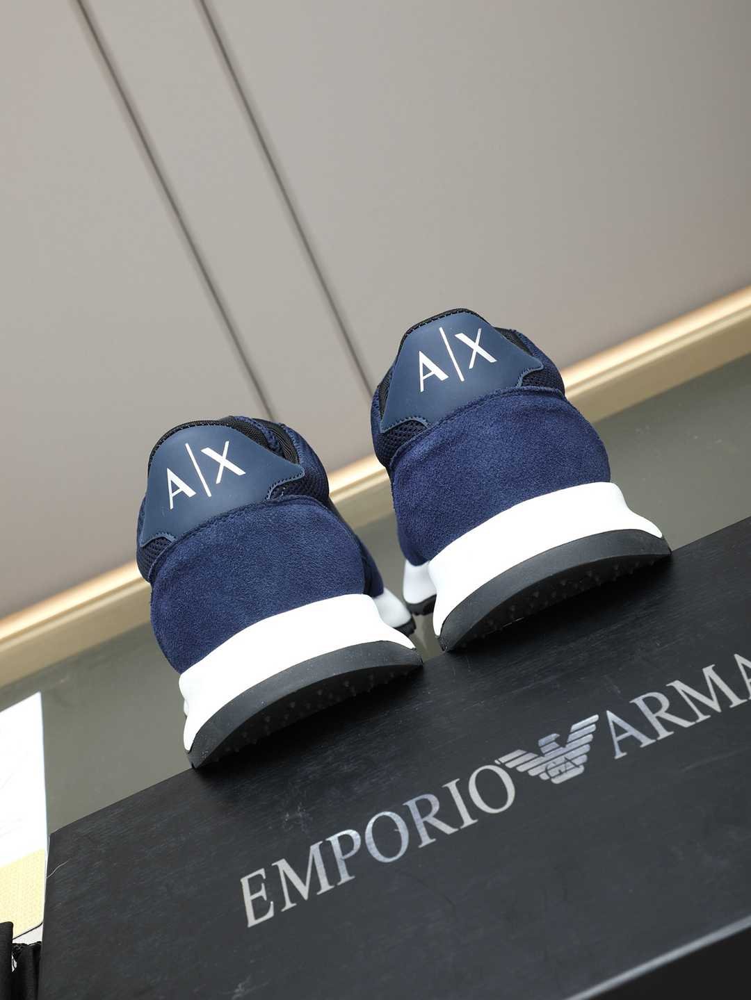 Armani Leather Sneakers Colorway 1 1308250-1