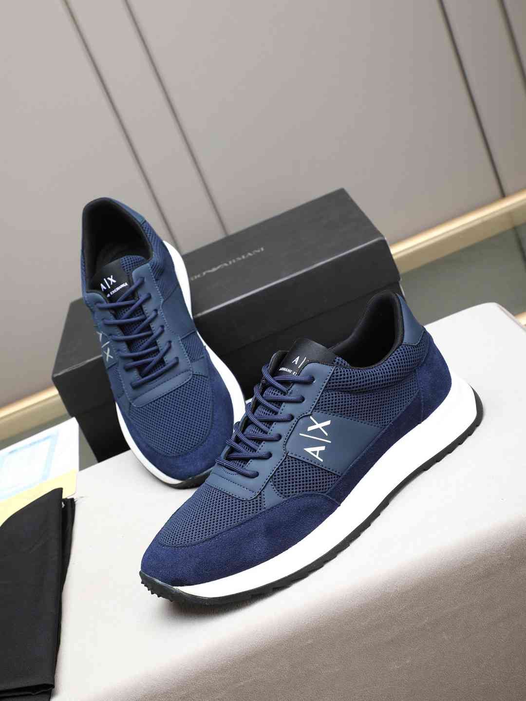 Armani Leather Sneakers Colorway 1 1308250-1