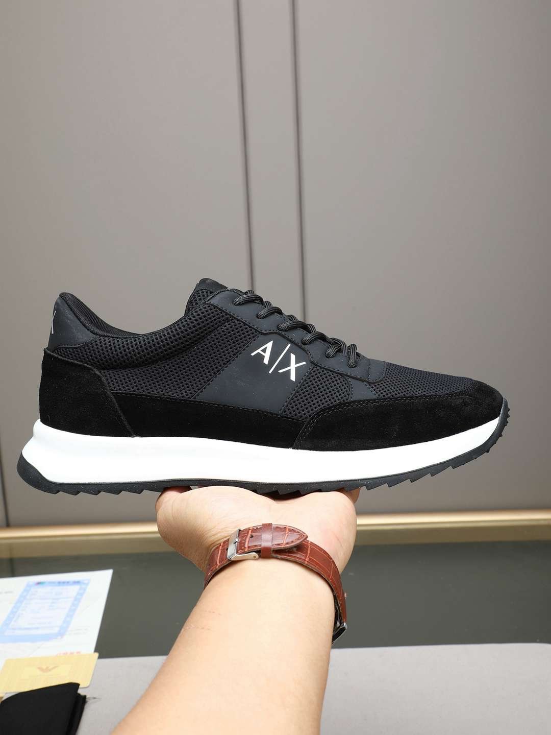 Armani Leather Sneakers 1308250