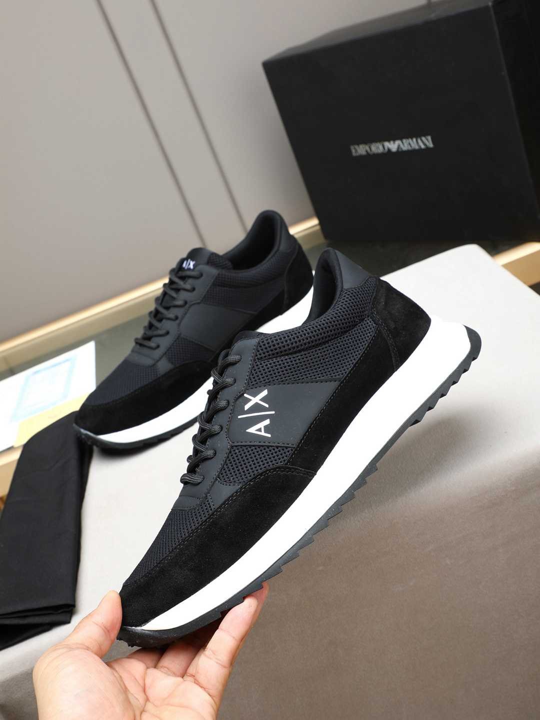 Armani Leather Sneakers 1308250