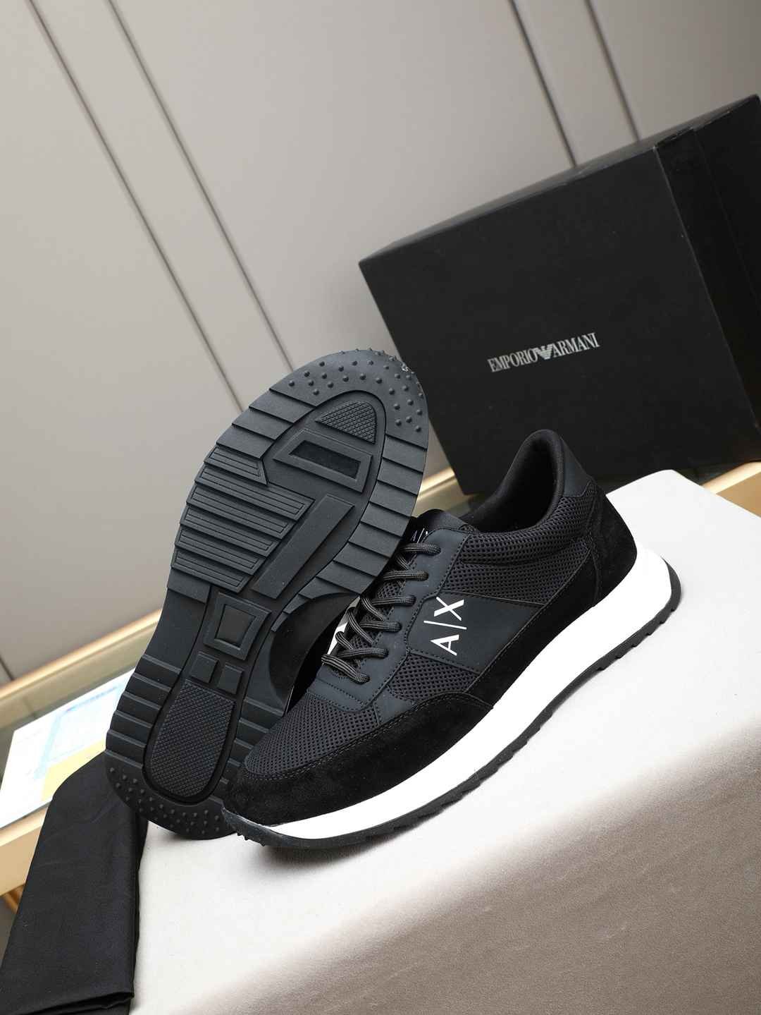 Armani Leather Sneakers 1308250