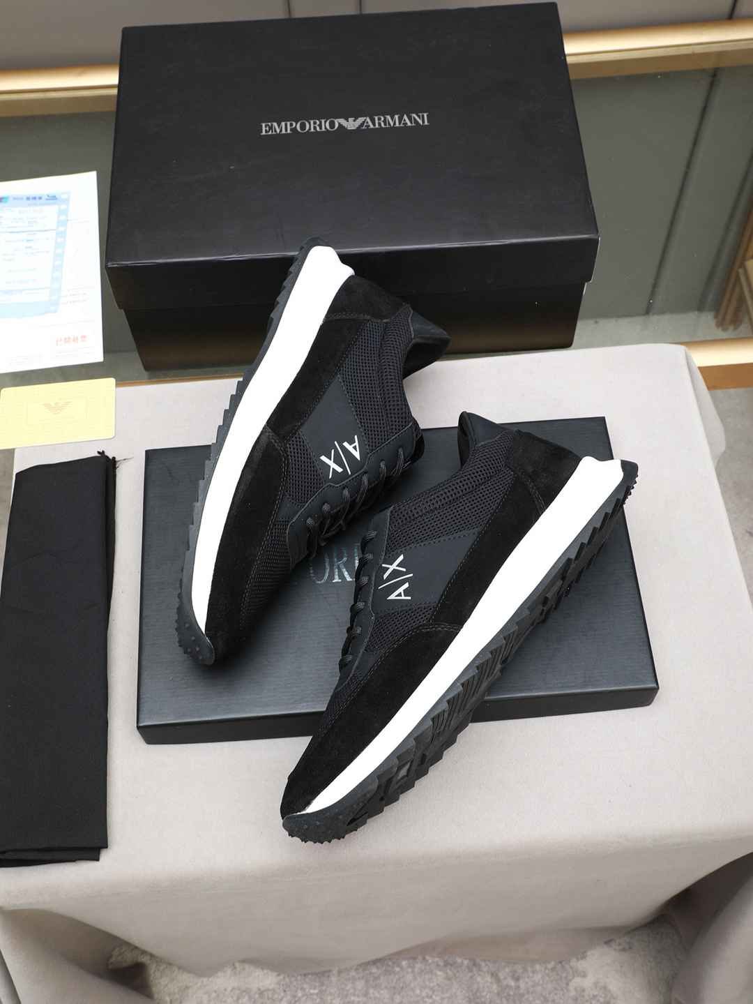Armani Leather Sneakers 1308250