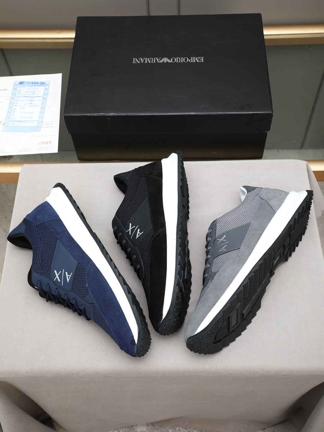 Armani Leather Sneakers 1308250