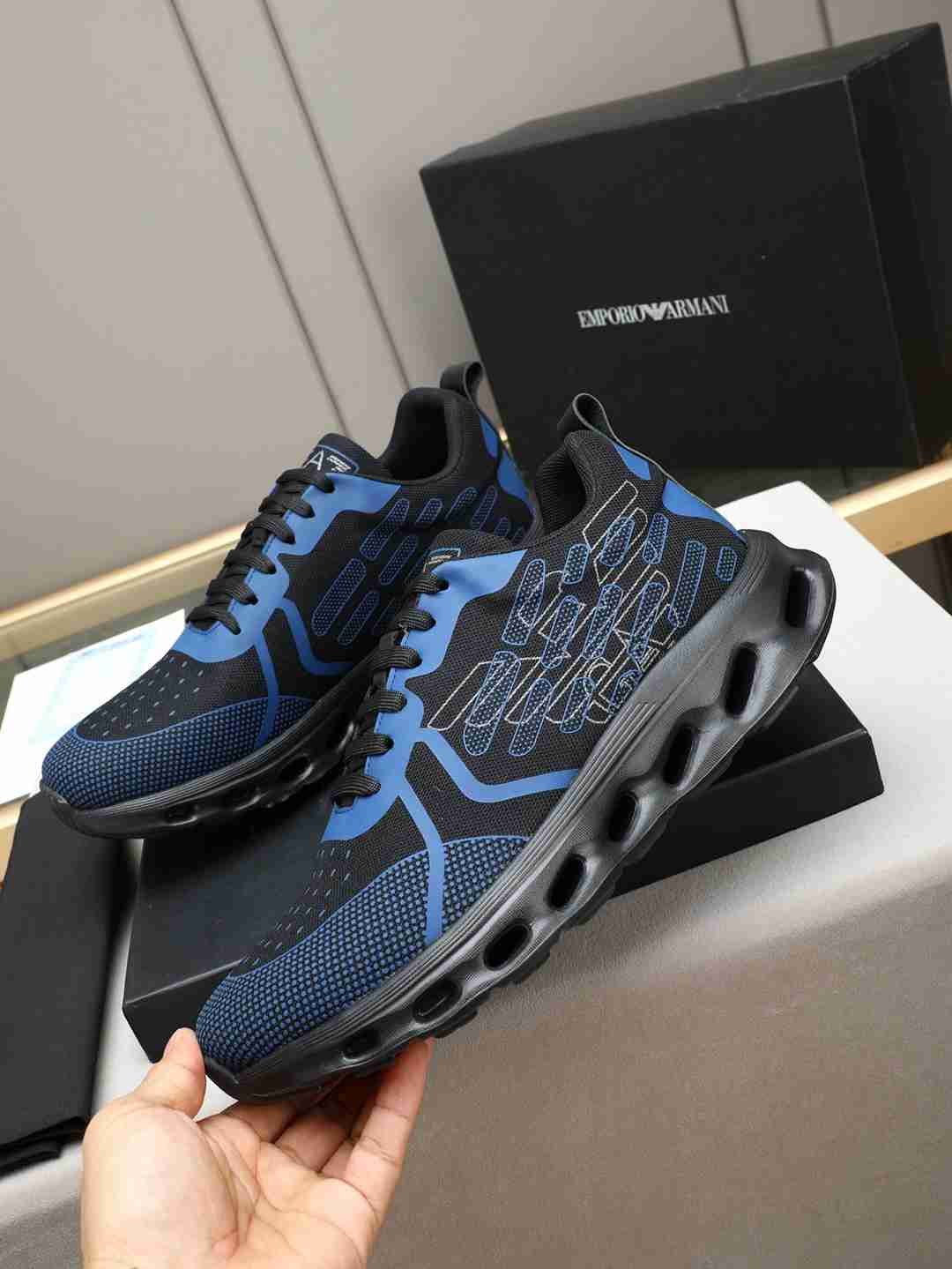 Armani Leather Sneakers Colorway 2 1308240-2