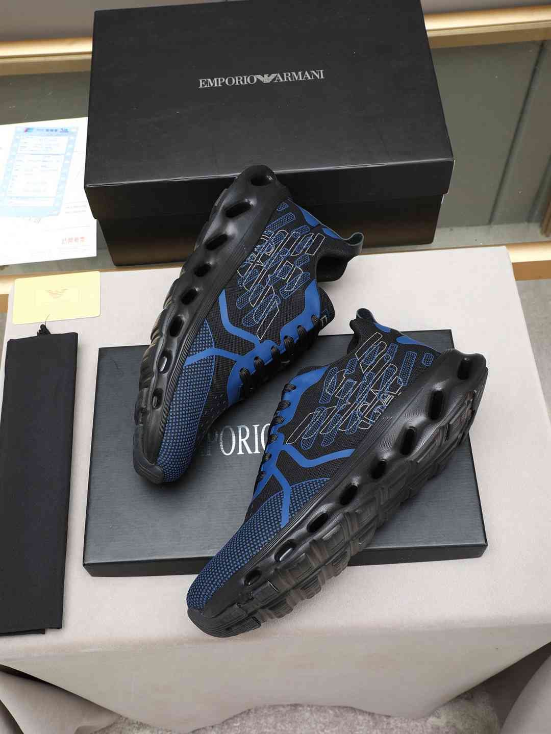 Armani Leather Sneakers Colorway 2 1308240-2