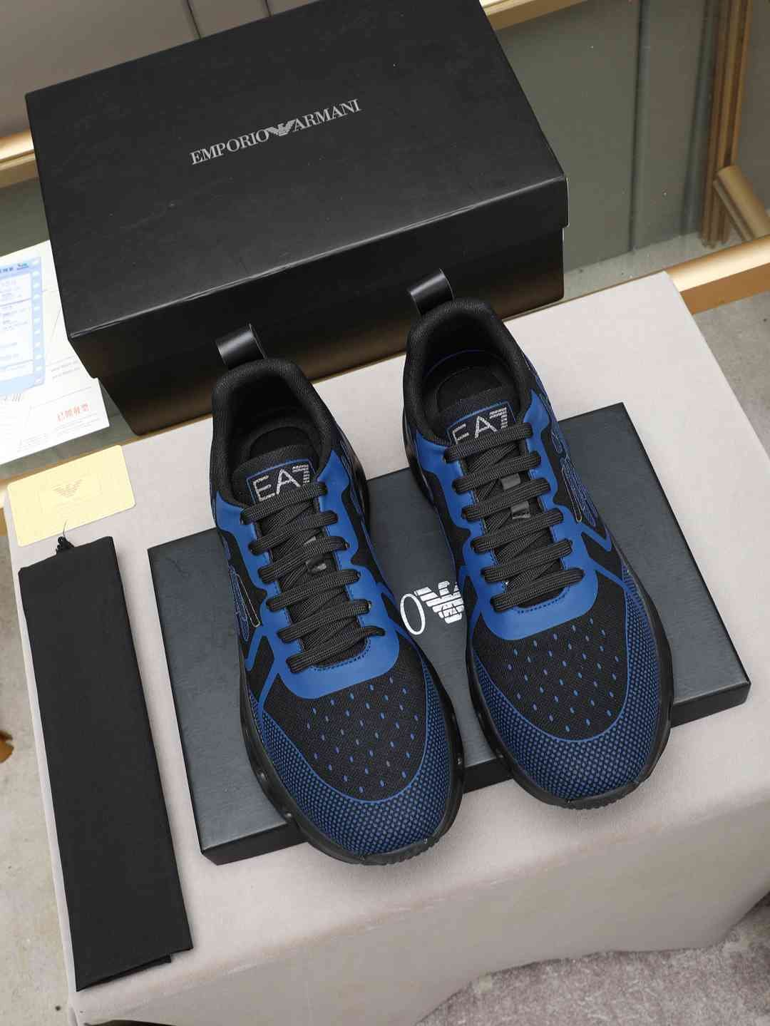 Armani Leather Sneakers Colorway 2 1308240-2