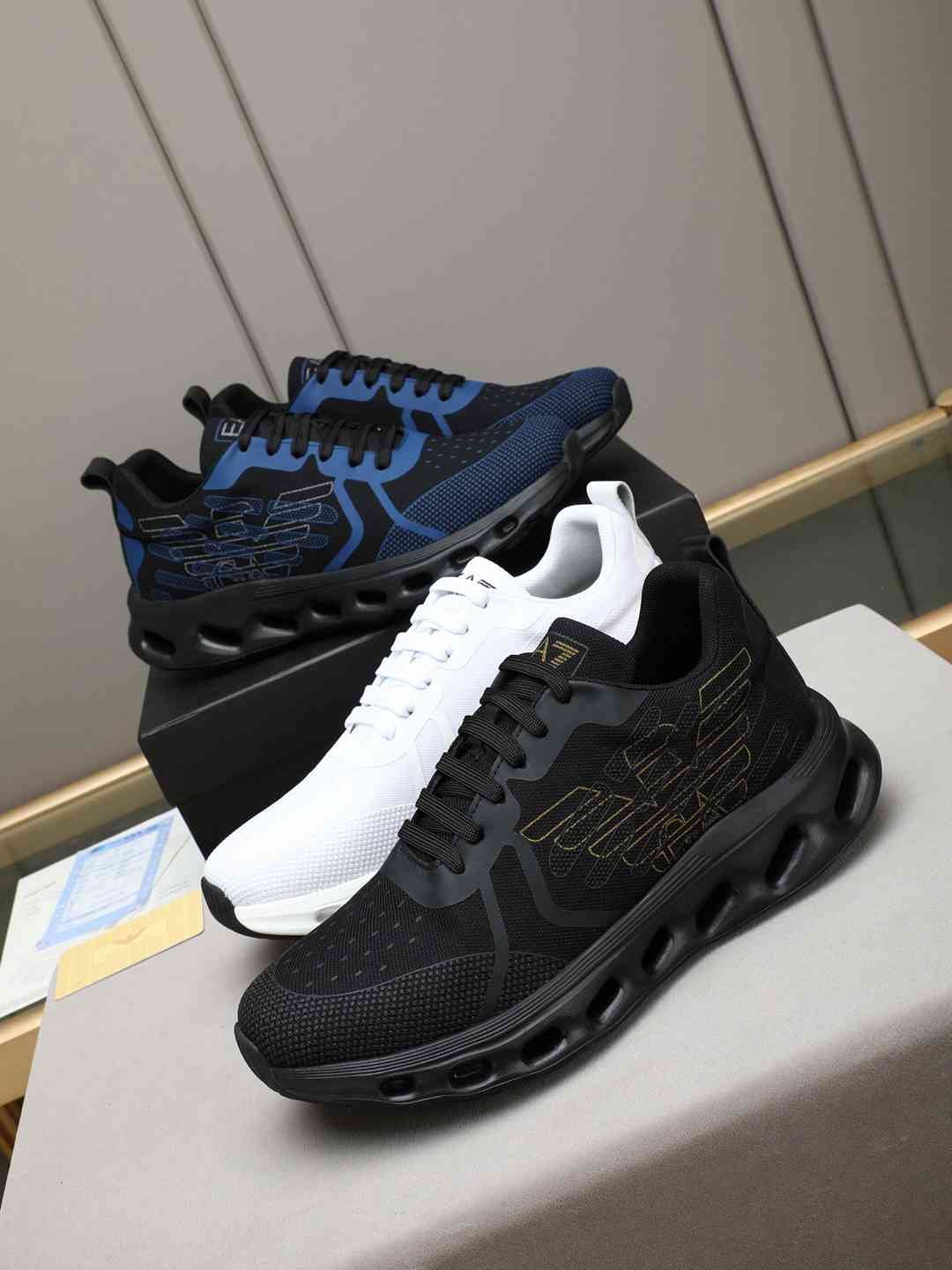 Armani Leather Sneakers Colorway 2 1308240-2