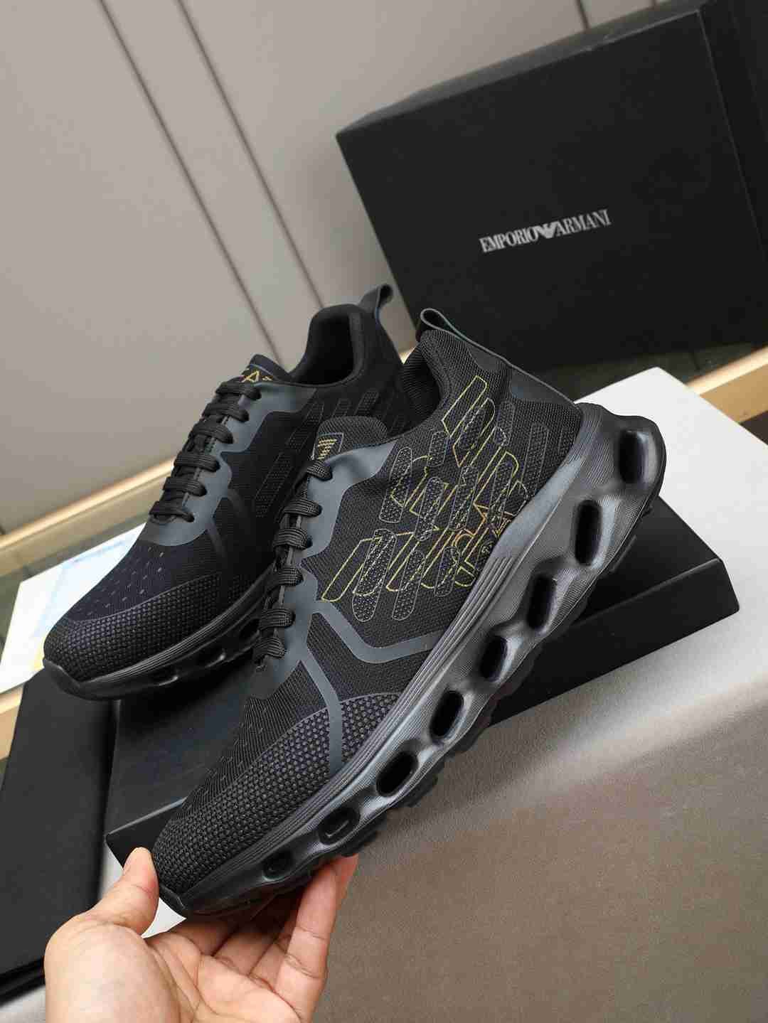 Armani Leather Sneakers Colorway 1 1308240-1