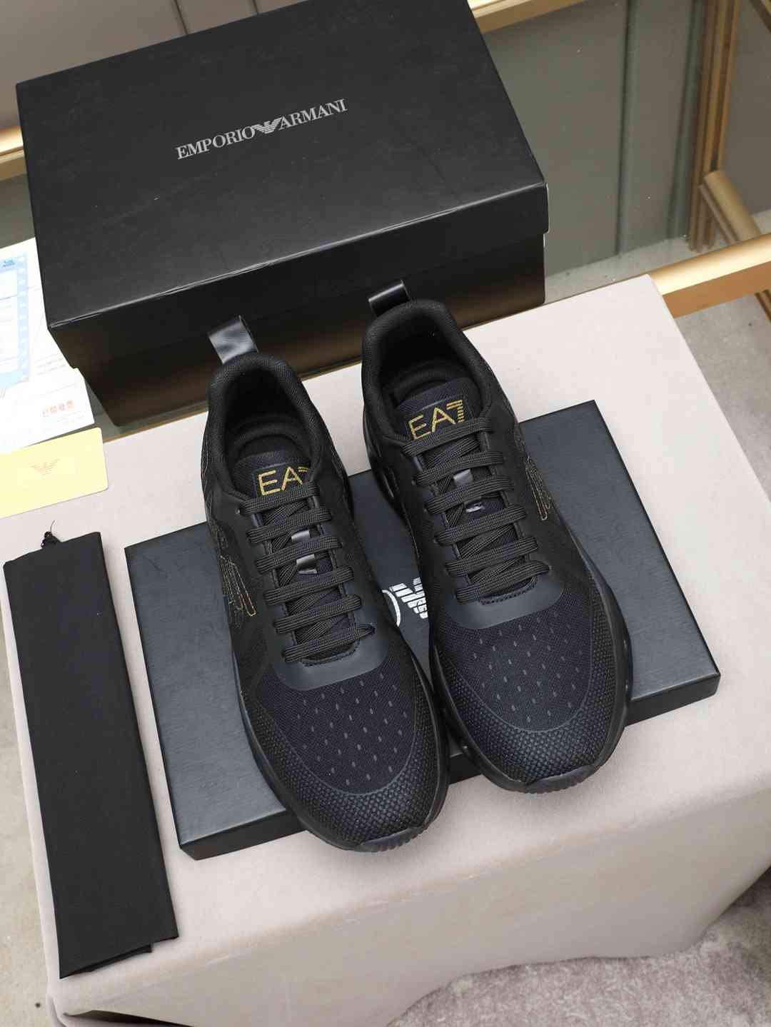 Armani Leather Sneakers Colorway 1 1308240-1