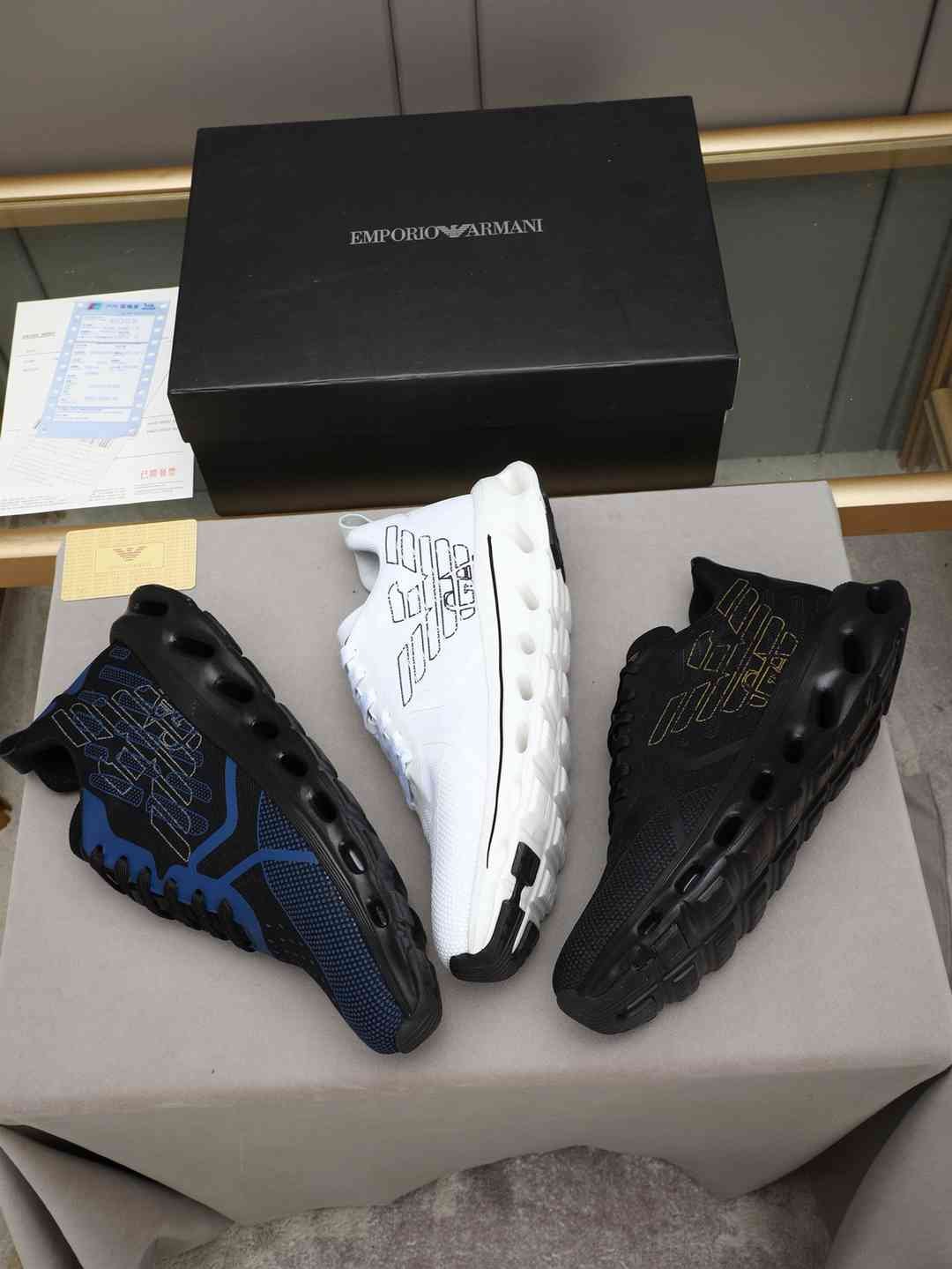 Armani Leather Sneakers Colorway 1 1308240-1