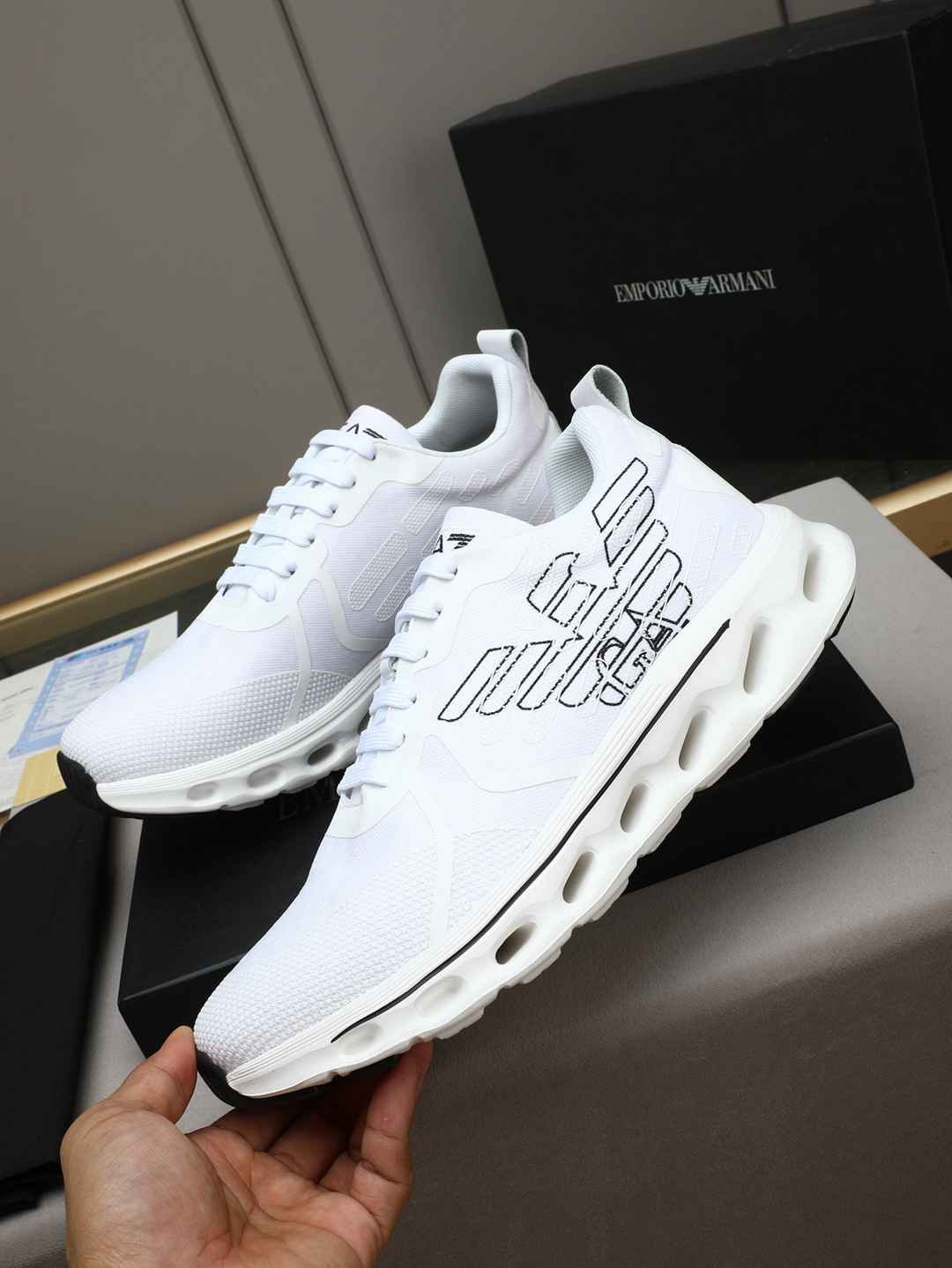 Armani Leather Sneakers 1308240