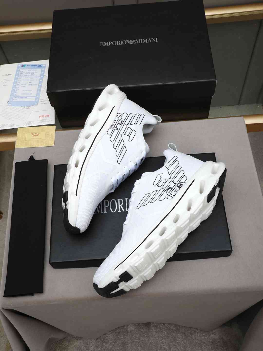 Armani Leather Sneakers 1308240