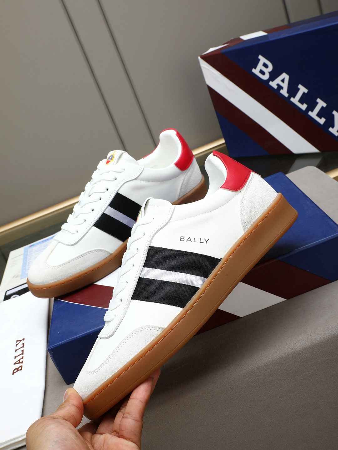 Bally Leather Low-Top Sneakers Colorway 7 1308230-7