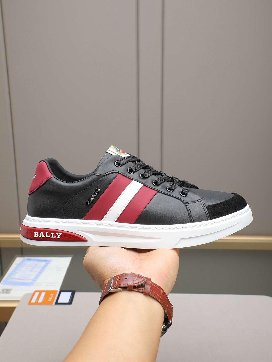 Bally Logo Casual Sneakers Colorway 1 1308230-1