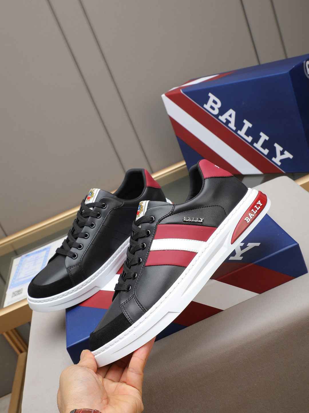 Bally Logo Casual Sneakers Colorway 1 1308230-1