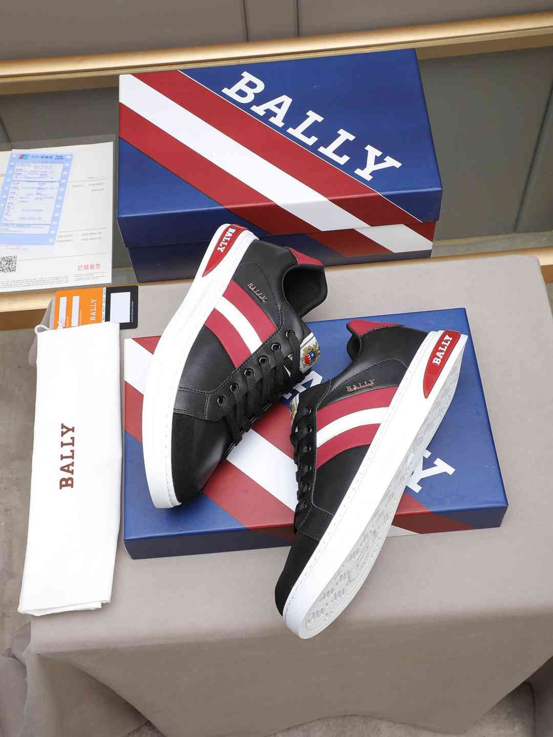 Bally Logo Casual Sneakers Colorway 1 1308230-1