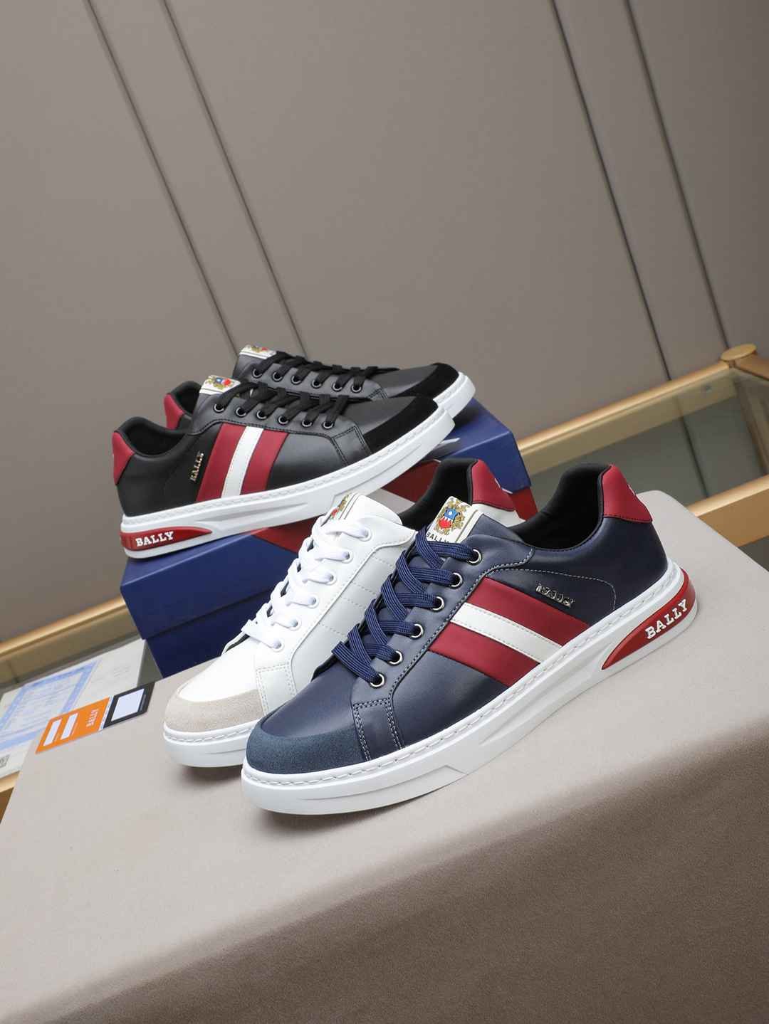 Bally Logo Casual Sneakers Colorway 1 1308230-1