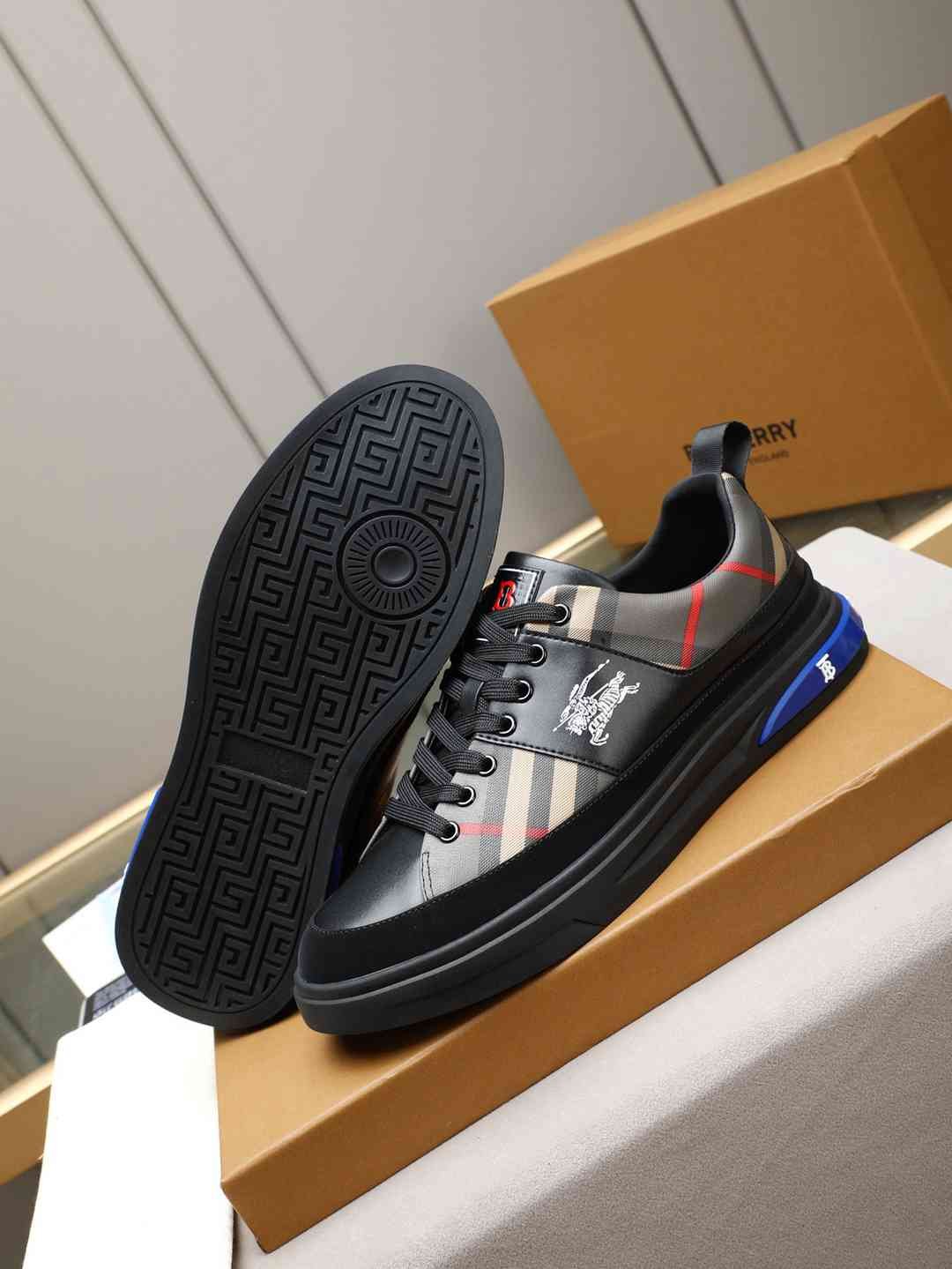 Burberry Men’s Leather Sneakers Colorway 8 1308230-8