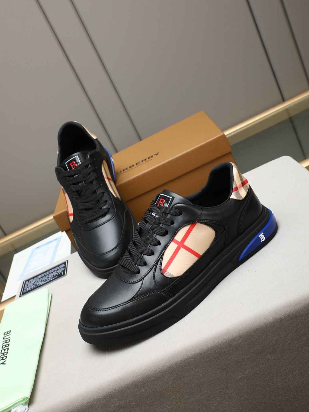 Burberry Men’s Leather Sneakers Colorway 5 1308230-5