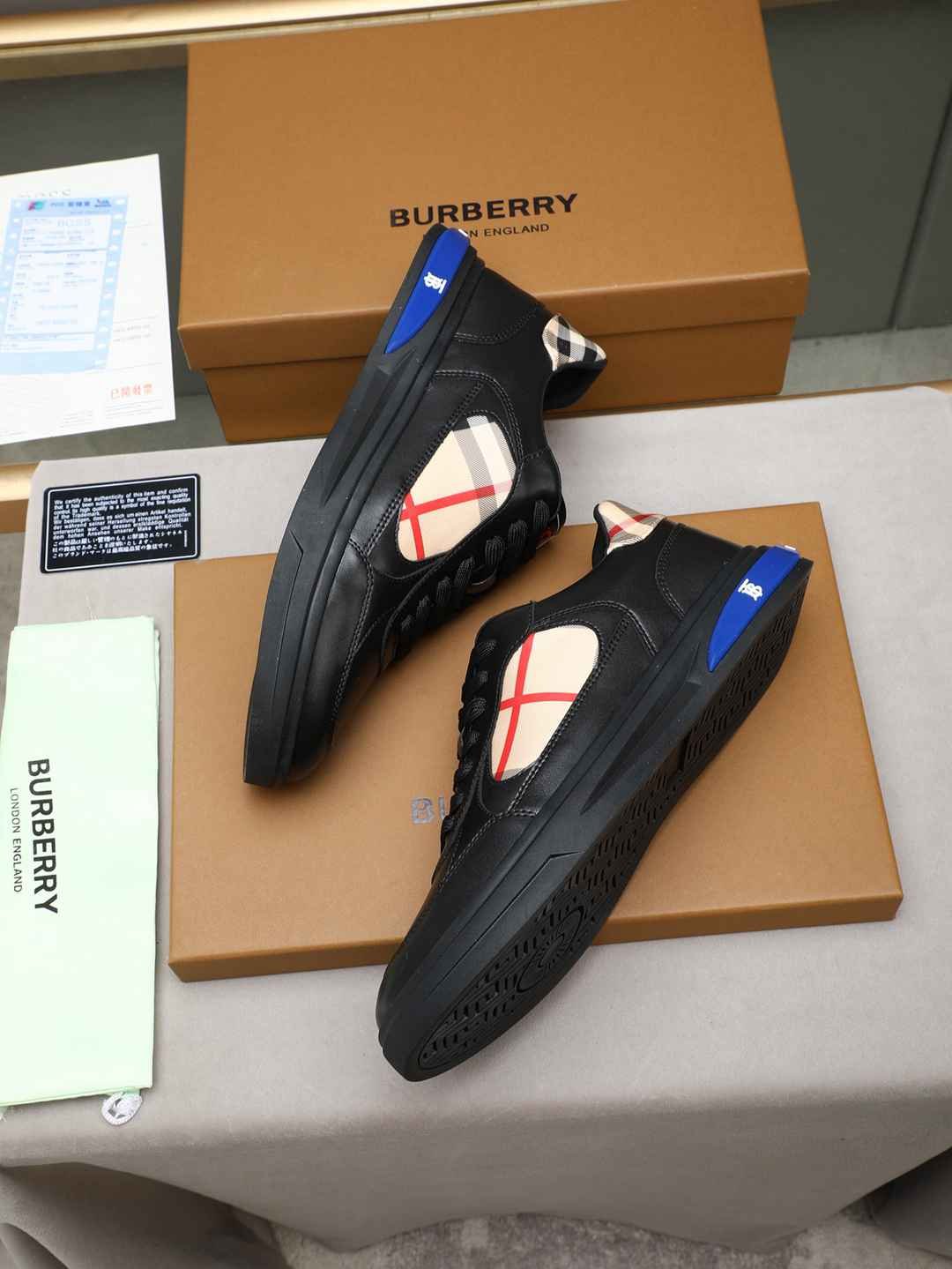 Burberry Men’s Leather Sneakers Colorway 5 1308230-5