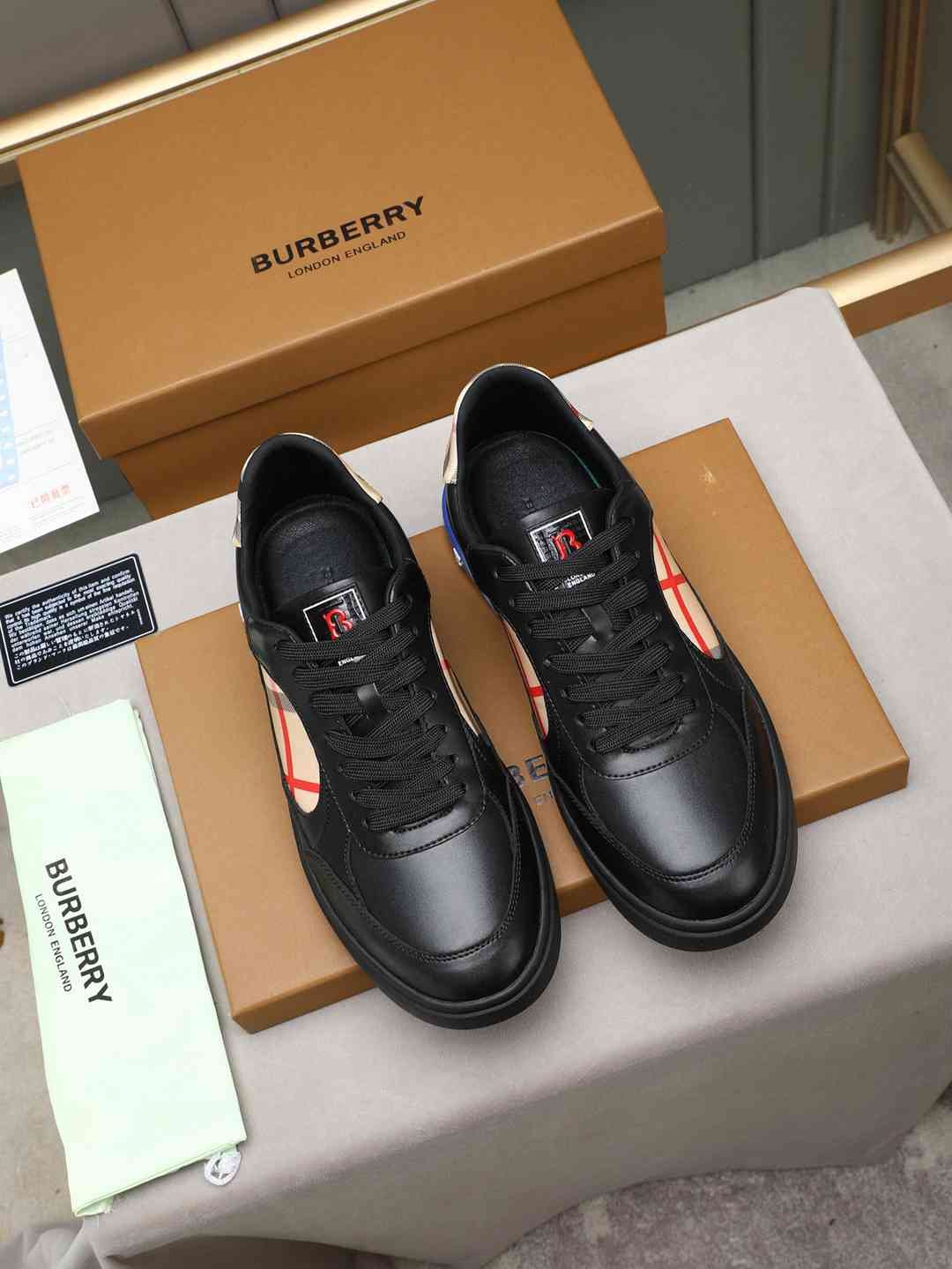Burberry Men’s Leather Sneakers Colorway 5 1308230-5