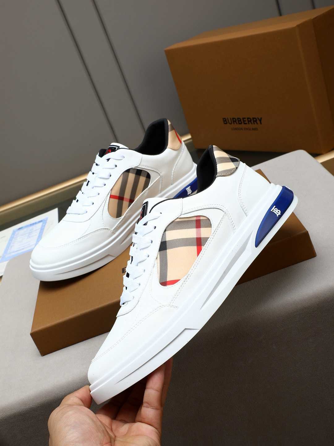 Burberry Men’s Leather Sneakers Colorway 4 1308230-4