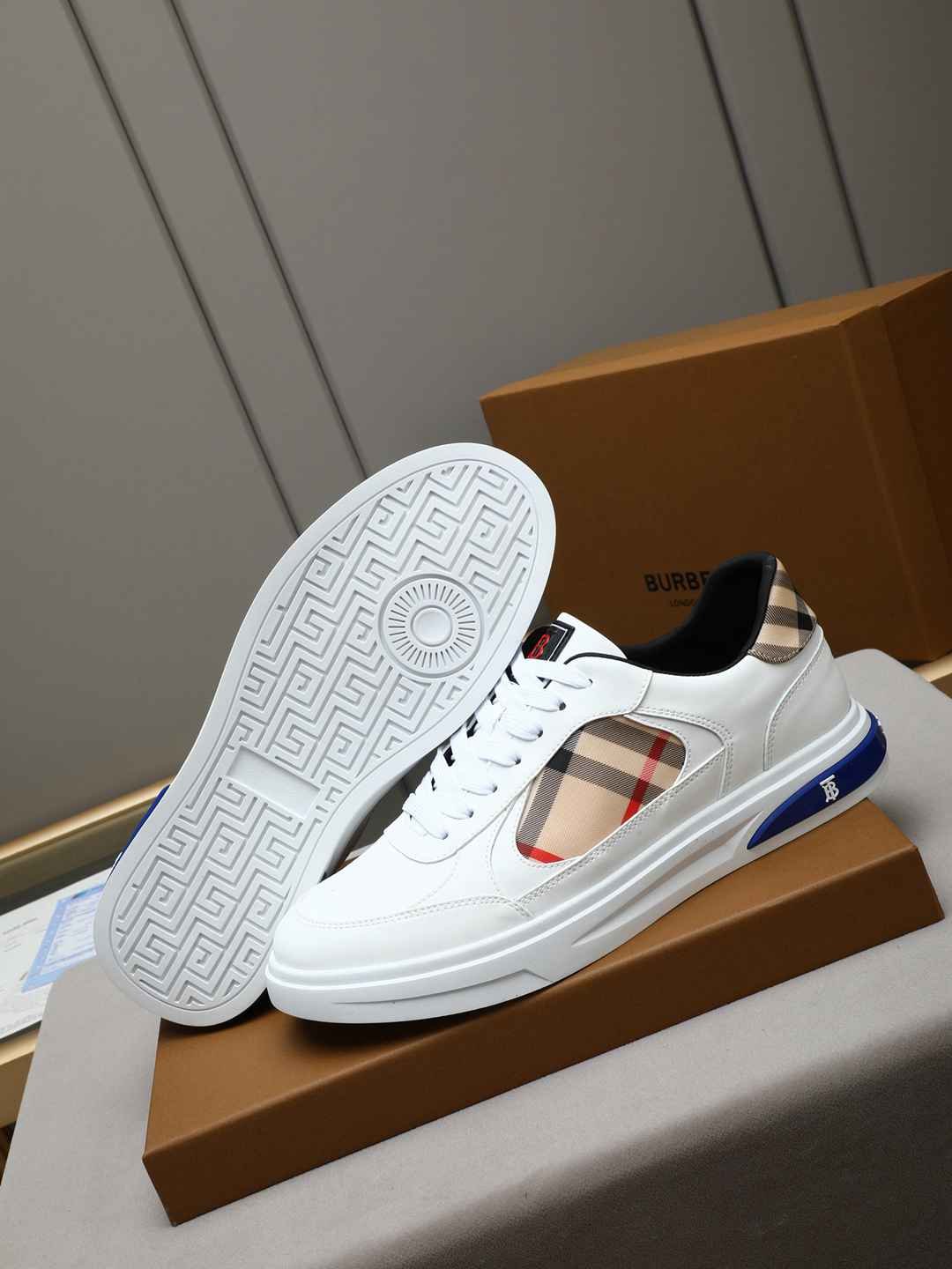 Burberry Men’s Leather Sneakers Colorway 4 1308230-4