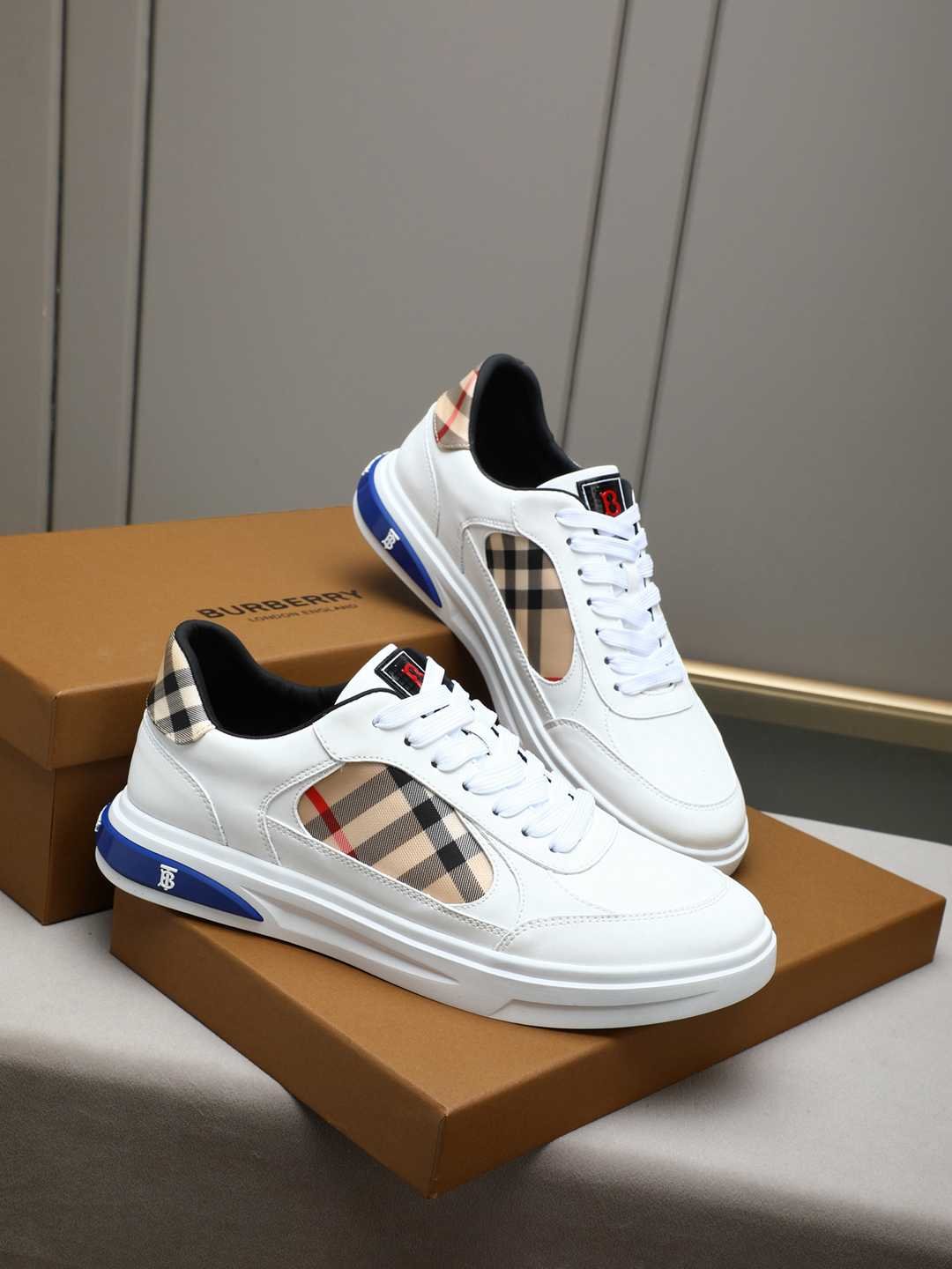 Burberry Men’s Leather Sneakers Colorway 4 1308230-4