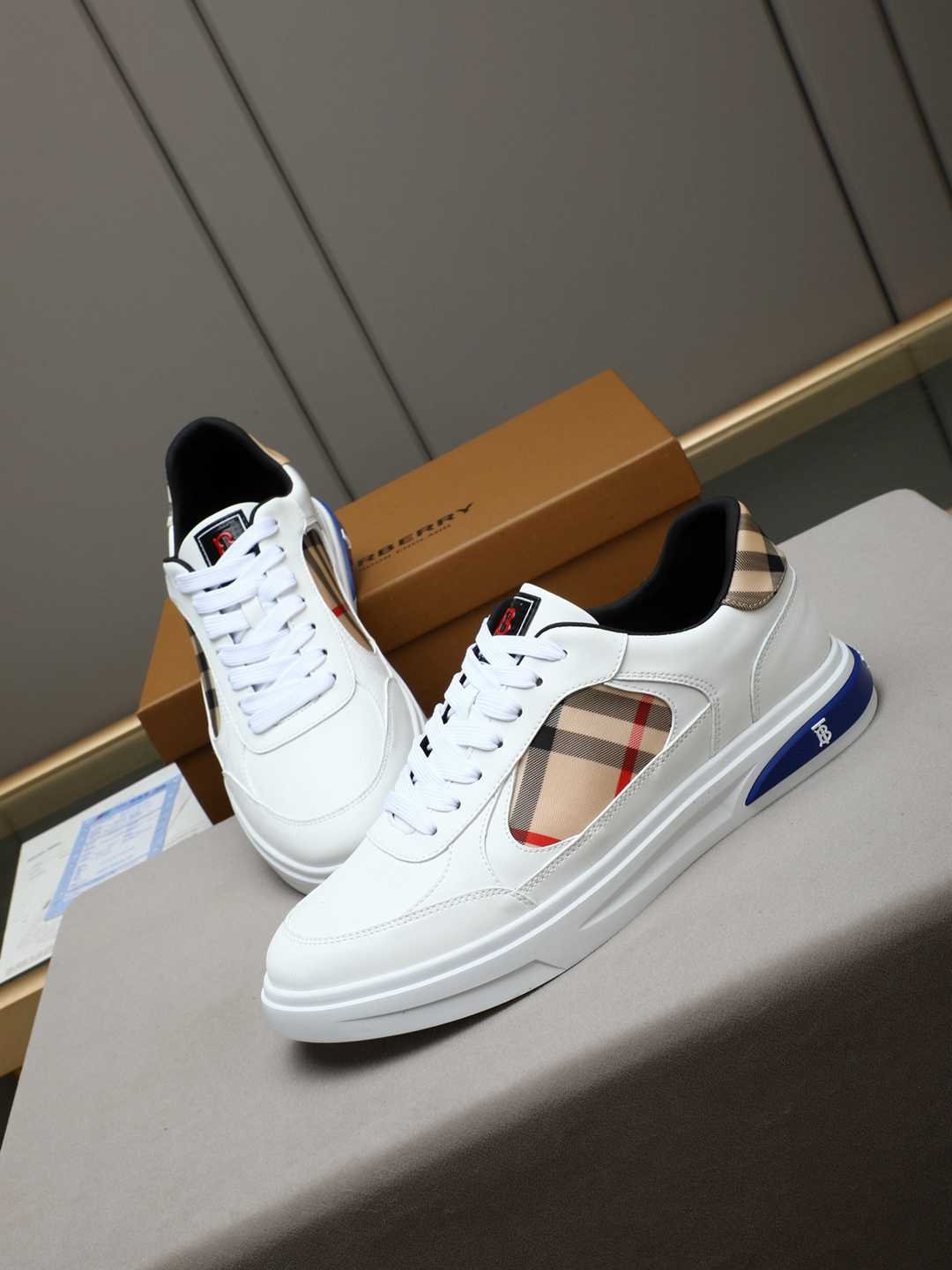 Burberry Men’s Leather Sneakers Colorway 4 1308230-4