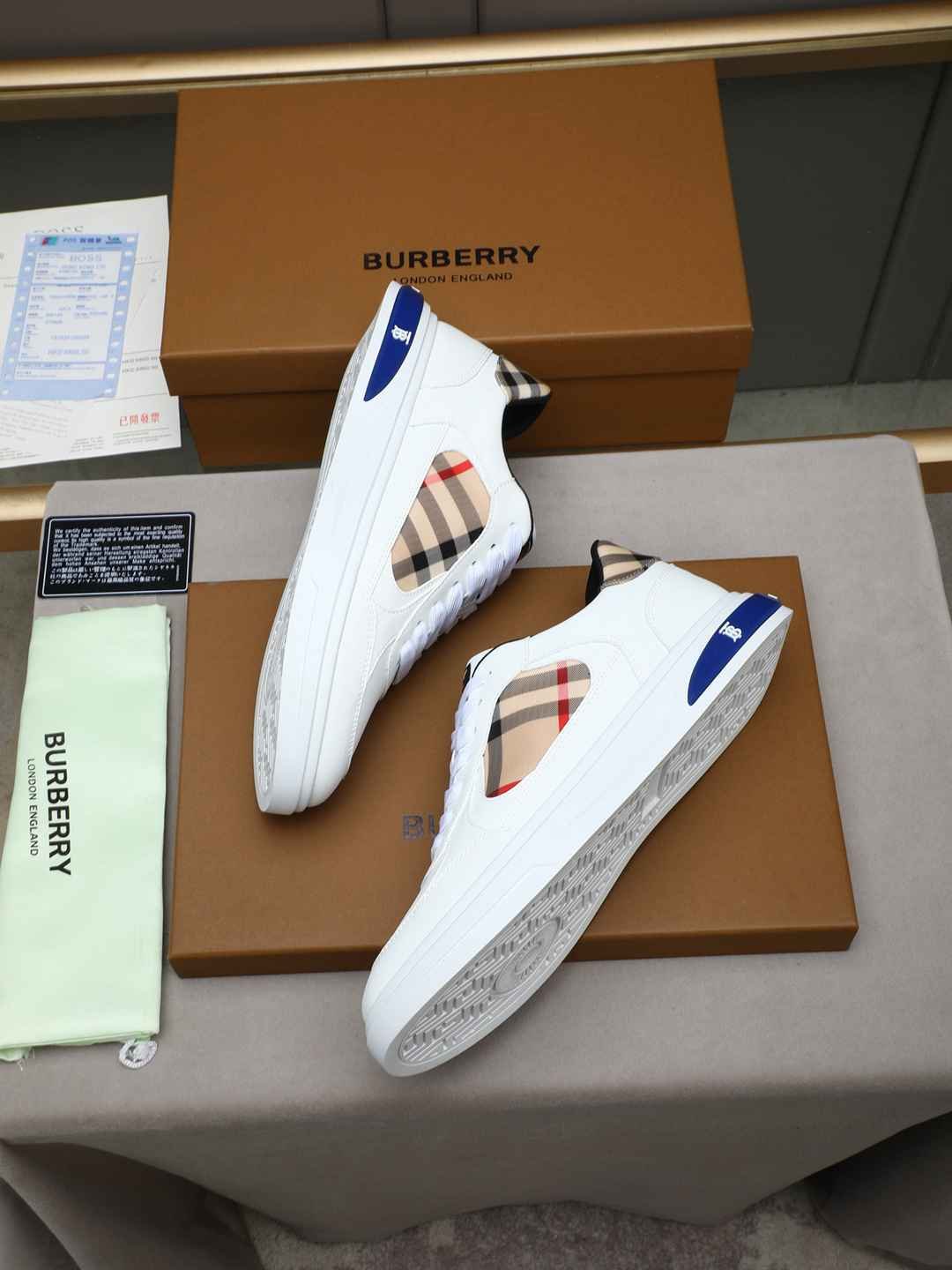 Burberry Men’s Leather Sneakers Colorway 4 1308230-4