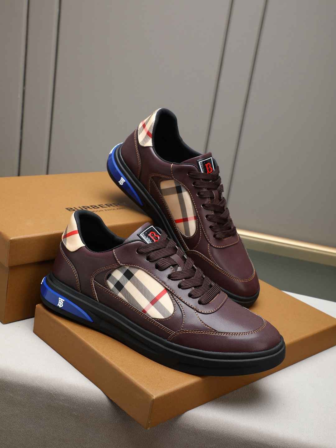 Burberry Men’s Leather Sneakers Colorway 3 1308230-3