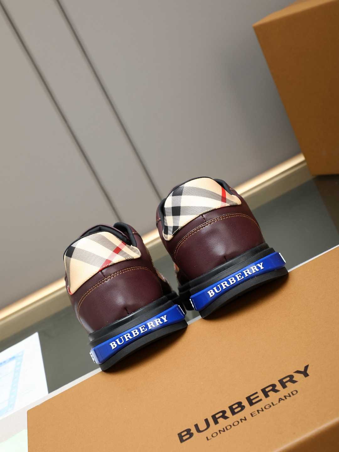 Burberry Men’s Leather Sneakers Colorway 3 1308230-3