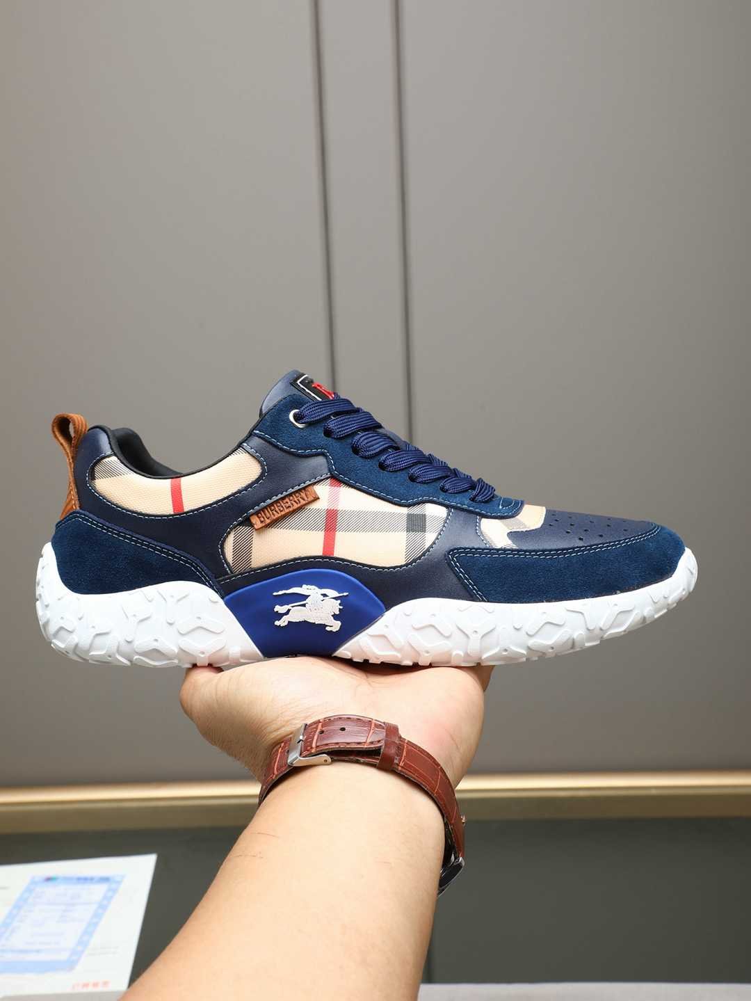 Burberry Men's Leather Sneakers Colorway 2 1308230-2