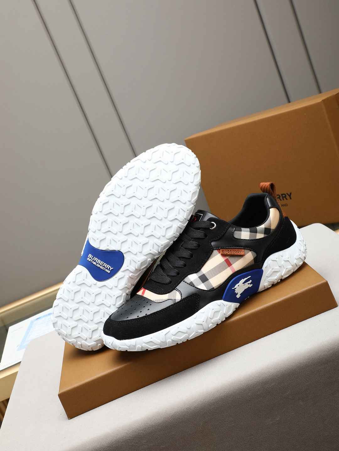 Burberry Men’s Leather Sneakers Colorway 1 1308230-1