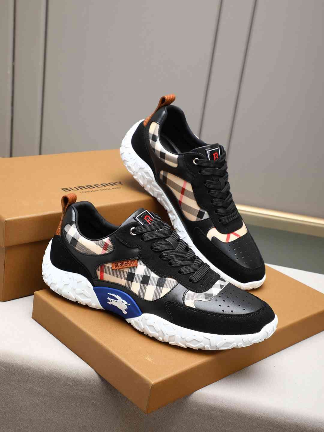 Burberry Men’s Leather Sneakers Colorway 1 1308230-1