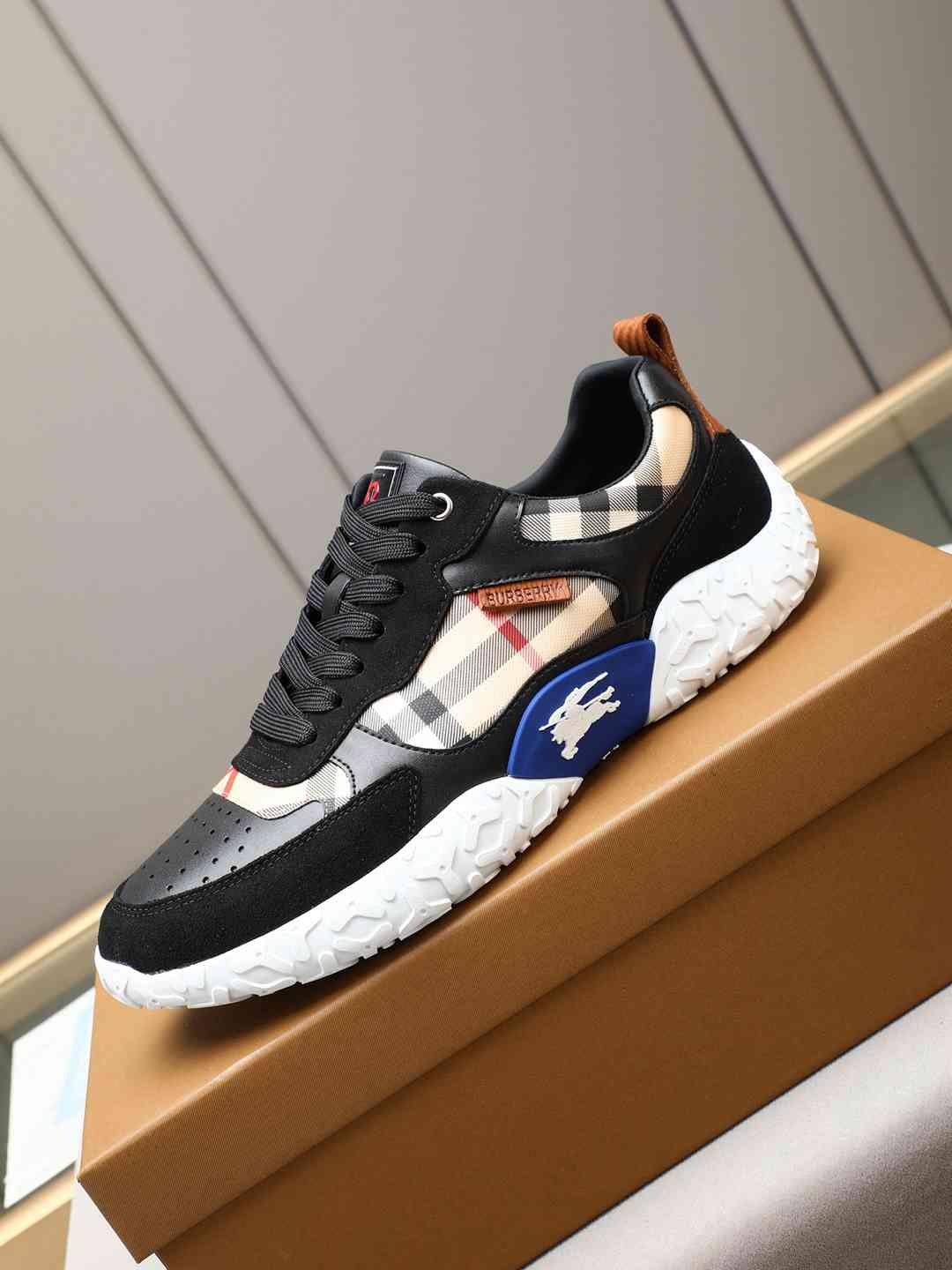 Burberry Men’s Leather Sneakers Colorway 1 1308230-1