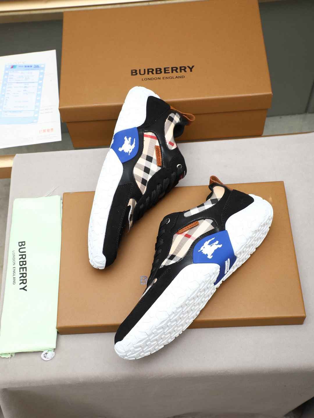 Burberry Men’s Leather Sneakers Colorway 1 1308230-1