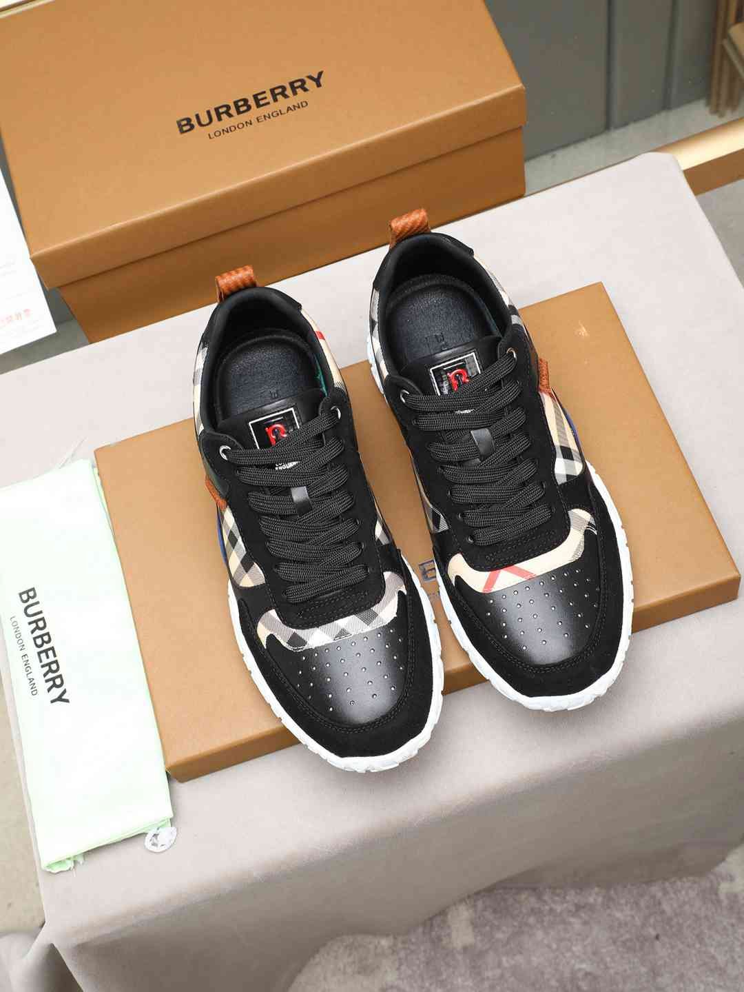 Burberry Men’s Leather Sneakers Colorway 1 1308230-1