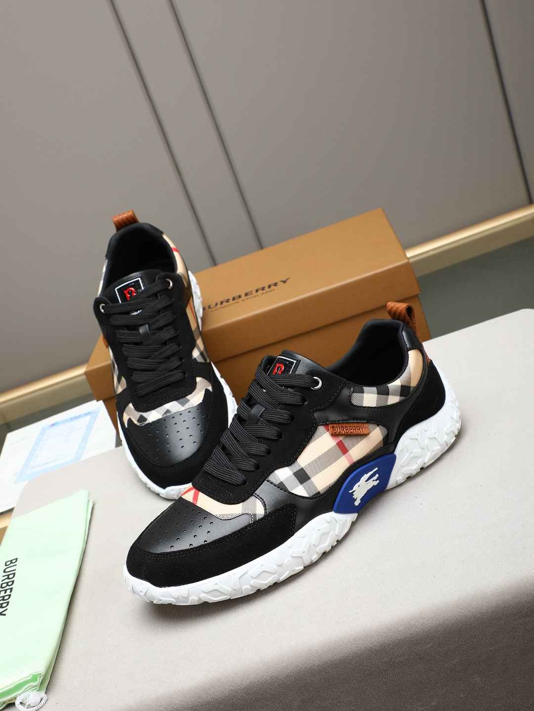 Burberry Men’s Leather Sneakers Colorway 1 1308230-1