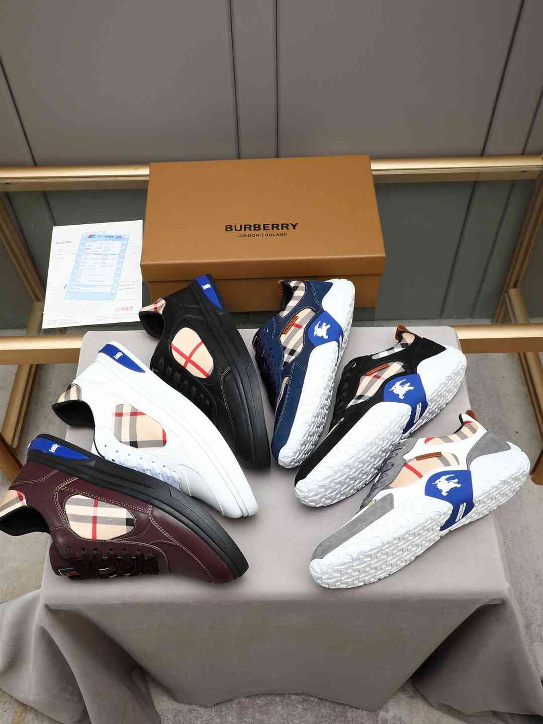 Burberry Men’s Leather Sneakers 1308230