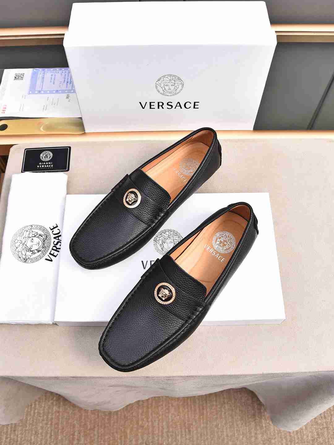Versace Leather Sneakers 1308220