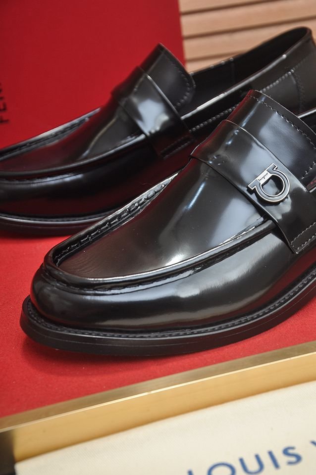 Ferragamo Leather Designer Sneakers Colorway 13 1133290-13