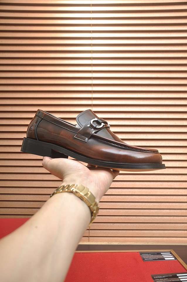 Ferragamo Leather Designer Sneakers Colorway 12 1133290-12