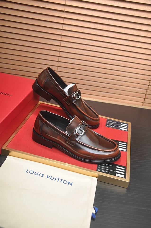 Ferragamo Leather Designer Sneakers Colorway 12 1133290-12