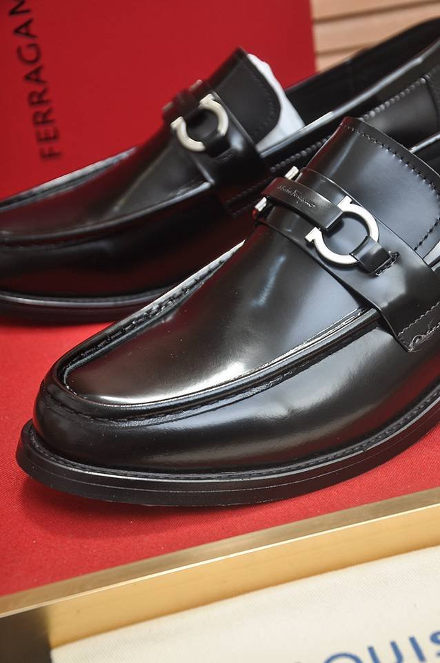 Ferragamo Leather Designer Sneakers Colorway 11 1133290-11