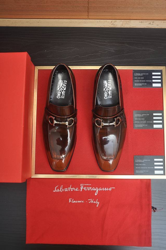 Ferragamo Leather Designer Sneakers Colorway 10 1133270-10