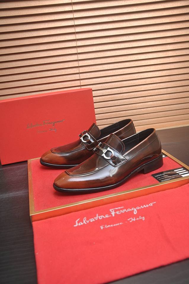 Ferragamo Leather Designer Sneakers Colorway 10 1133270-10