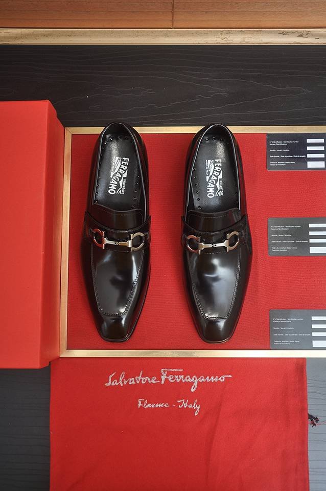 Ferragamo Leather Designer Sneakers Colorway 9 1133270-9