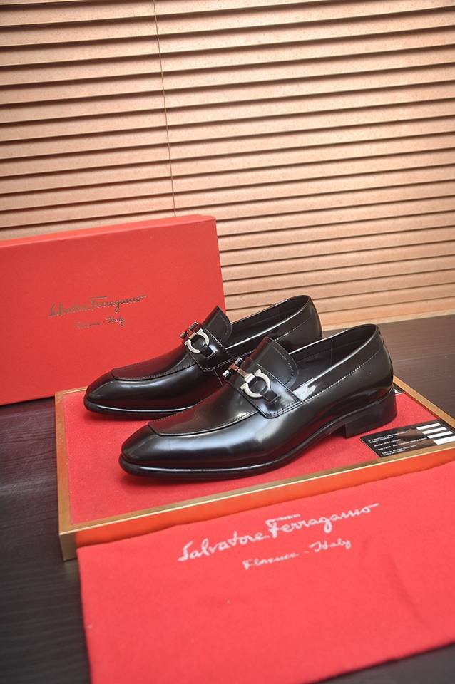 Ferragamo Leather Designer Sneakers Colorway 9 1133270-9
