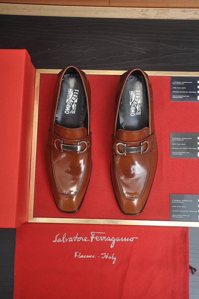Ferragamo Leather Designer Sneakers Colorway 8 1133270-8